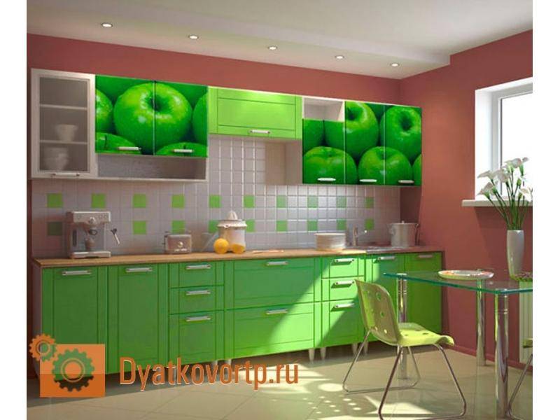 кухня зеленое яблоко в Прокопьевске