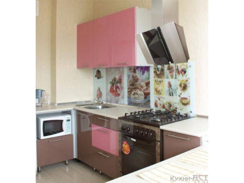 кухонный гарнитур угловой крем-брюле в Прокопьевске