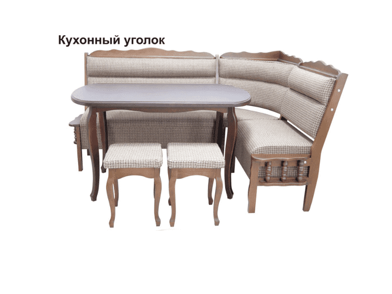 светлый кухонный уголок в Прокопьевске