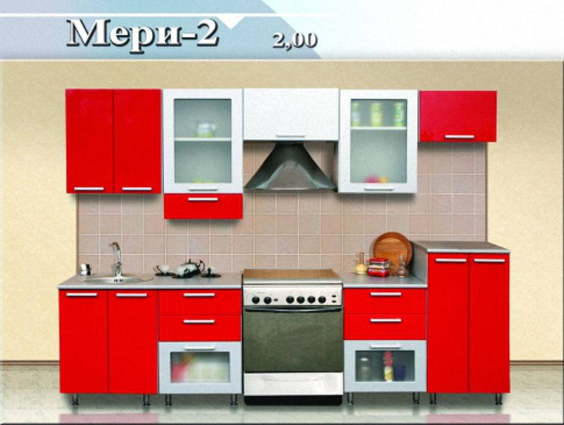 кухня прямая «мери - 2» в Прокопьевске