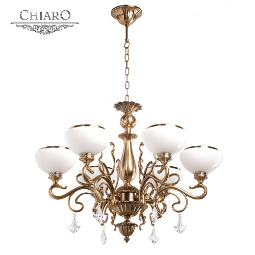 подвесная люстра chiaro аманда 481010506 в Прокопьевске