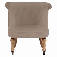 кресло amelie french country chair бежевое в Прокопьевске