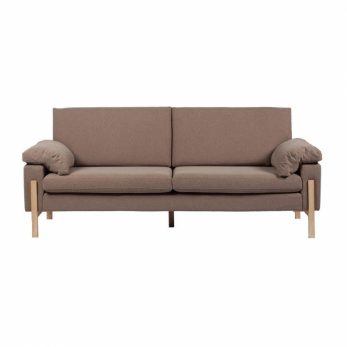 диван como sofa прямой коричневый в Прокопьевске