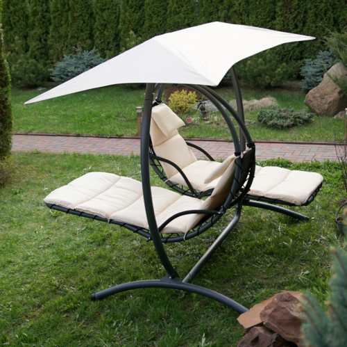 двойное подвесное кресло качели luna-concept белый в Прокопьевске