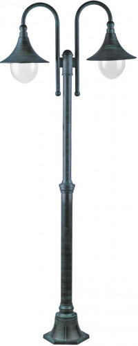 садово-парковый светильник arte lamp malaga a1086pa-2bg в Прокопьевске