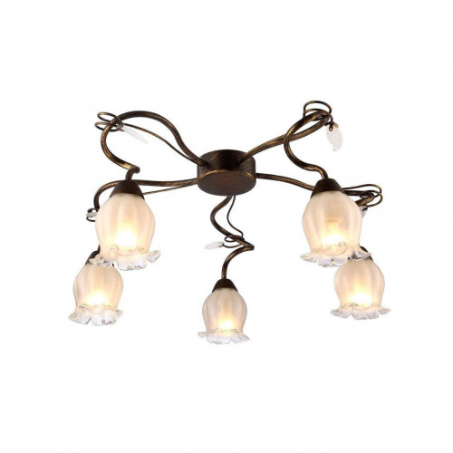 потолочная люстра arte lamp 83 a7449pl-5br в Прокопьевске