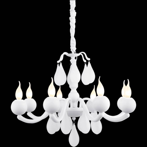 подвесная люстра arte lamp sigma a3229lm-8wh в Прокопьевске