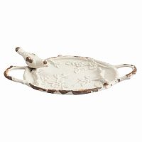 декоративное блюдо pewter dish серое в Прокопьевске