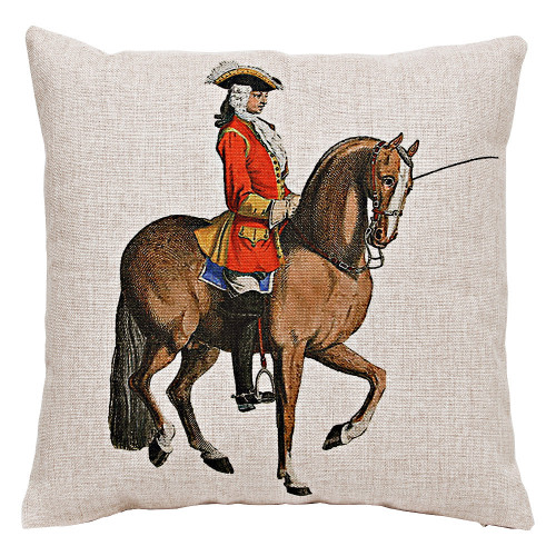 декоративная подушка «верховая езда, урок № 2» в Прокопьевске