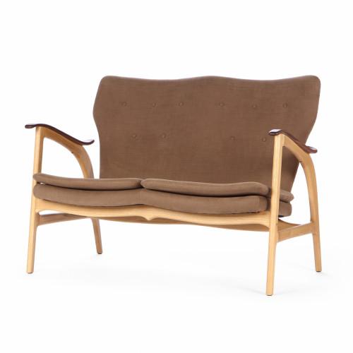 диван fauteuil прямой коричневый в Прокопьевске