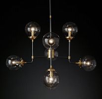 люстра bistro 8 черная, бронза в Прокопьевске