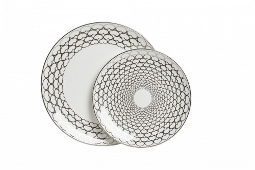 комплект тарелок hearts white в Прокопьевске