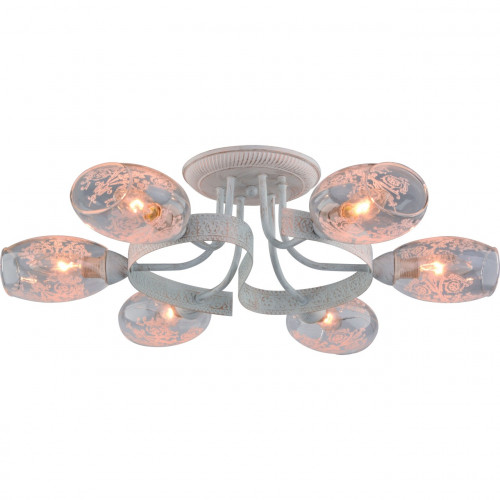 потолочная люстра arte lamp bettina a1296pl-6wg в Прокопьевске