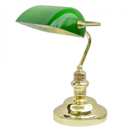 настольная лампа arte lamp banker a2491lt-1go в Прокопьевске