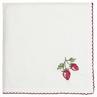 салфетка strawberry red w/embroidery в Прокопьевске