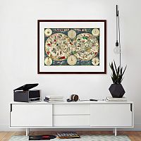 картина: карта созвездий, 17 век в Прокопьевске