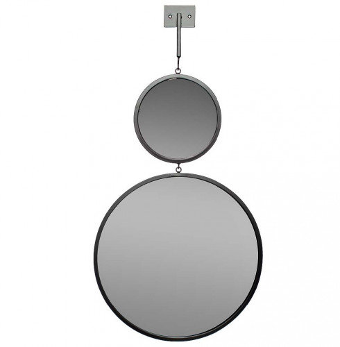 зеркало настенное черное двойное на подвесе диаметр 20-40 см в Прокопьевске