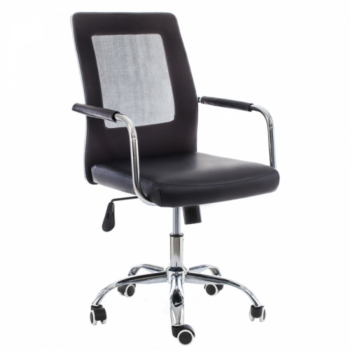 кресло компьютерное optima черное в Прокопьевске