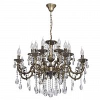 подвесная люстра mw-light тоскана 1 685010216 бронза в Прокопьевске