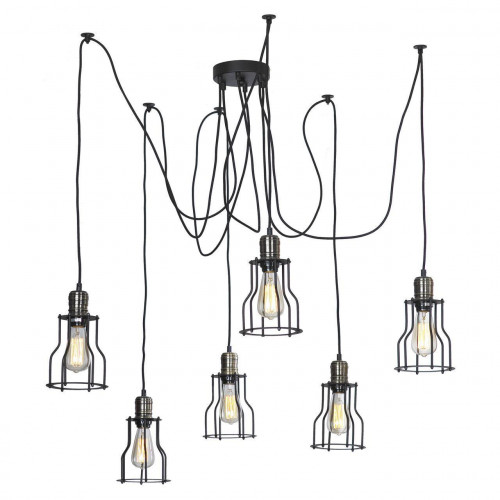 подвесная люстра lussole loft iv lsp-9310 в Прокопьевске
