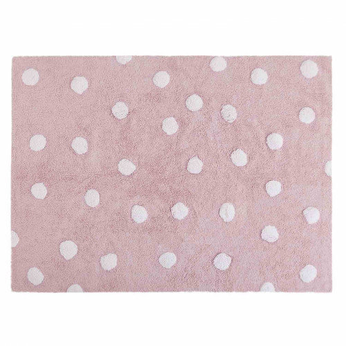ковер polka dots розовый-белый в Прокопьевске