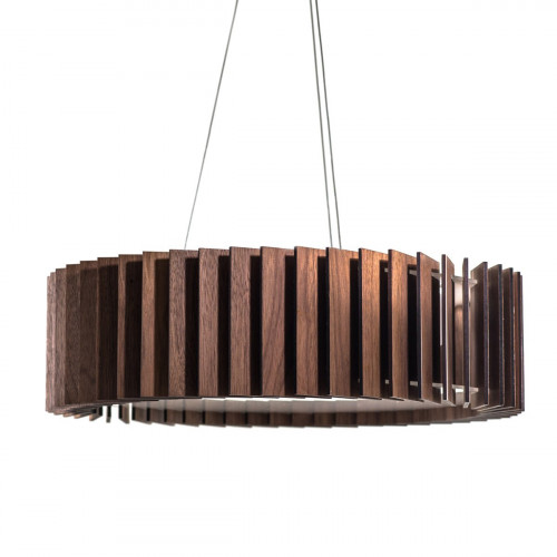 люстра ротор шпон ореха d45 коричневая в Прокопьевске