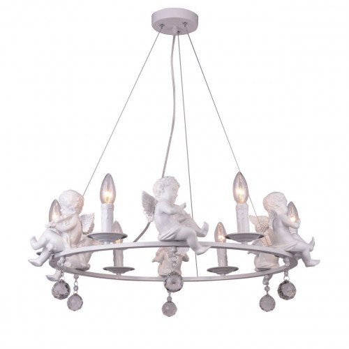 подвесная люстра arte lamp amur a4288lm-6wh в Прокопьевске