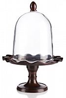 сервировочный поднос с куполом crystal dome dark в Прокопьевске