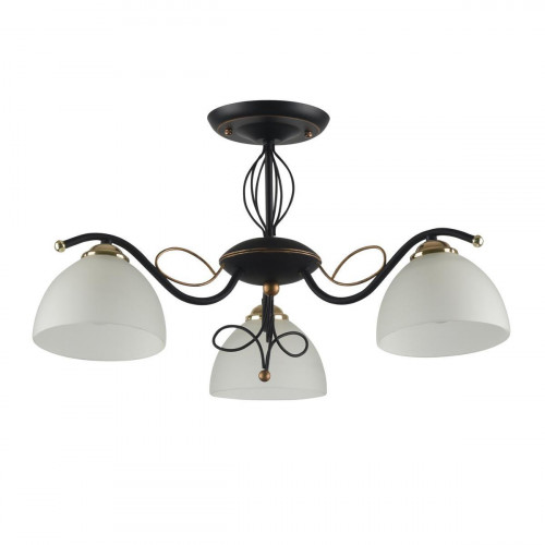 потолочная люстра idlamp ragia 554/3pf-blackpatina в Прокопьевске