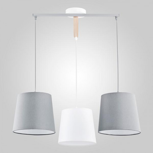 подвесная люстра tk lighting 1279 balance серая в Прокопьевске