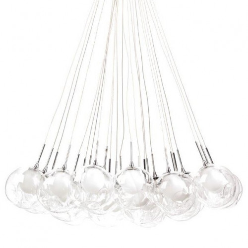 люстра chiaro fusion прозрачная, серебро в Прокопьевске