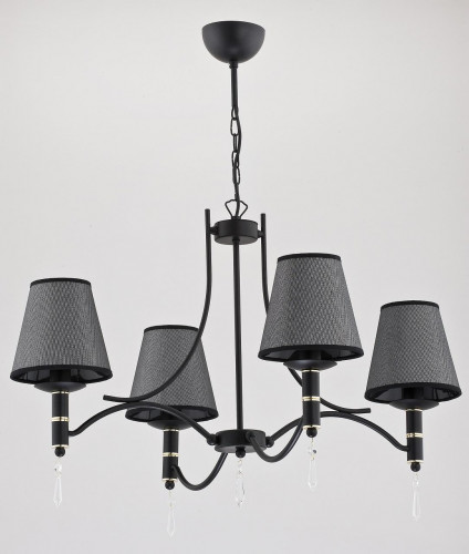 подвесная люстра alfa abil black silver 22964 в Прокопьевске
