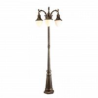 садово-парковый светильник arte lamp vienna a1317pa-3bn в Прокопьевске