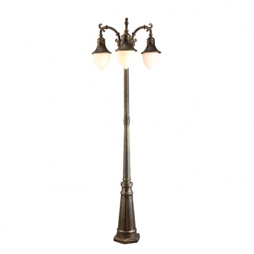 садово-парковый светильник arte lamp vienna a1317pa-3bn в Прокопьевске