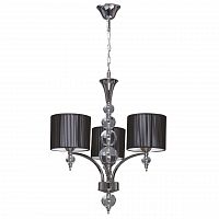 дизайнерская подвесная люстра spot light lyon 5070304 черная в Прокопьевске