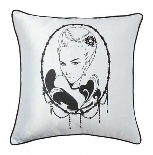 подушка с рисунком intriguer white в Прокопьевске
