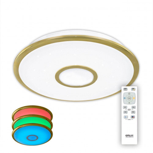потолочный светодиодный светильник citilux старлайт cl70332rgb в Прокопьевске