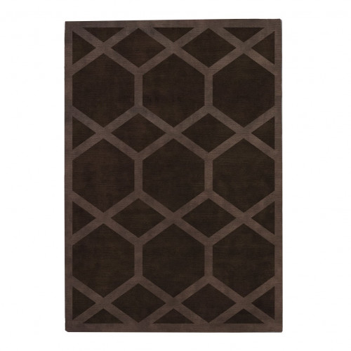 ковер ashton cocoa coffe 120x170 коричневый в Прокопьевске