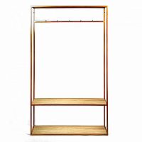 вешалка в прихожую hallra 2 gold светлый дуб в Прокопьевске