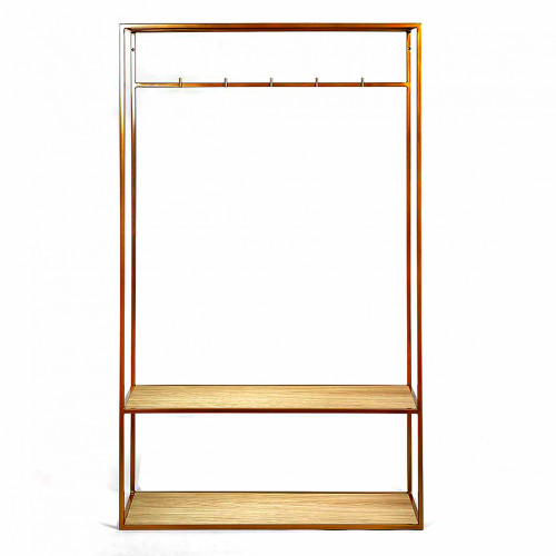 вешалка в прихожую hallra 2 gold светлый дуб в Прокопьевске