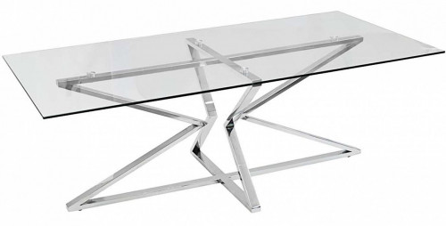 стол журнальный cubic silver хром в Прокопьевске