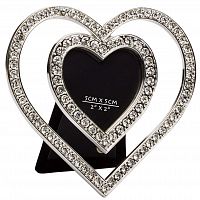 фоторамка двойное сердце 10,2х1,5х10,2 в Прокопьевске