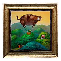 картина в раме воздушный котик в Прокопьевске