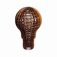 люстра лампочка ильича тёмное дерево тёмно коричневая в Прокопьевске