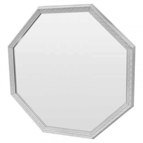 зеркало белое восьмиугольное white delight в Прокопьевске
