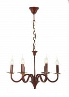 подвесная люстра arti lampadari pontone e 1.1.6 red в Прокопьевске