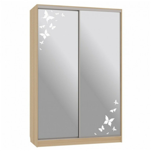 шкаф-купе для спальни mebelson гранд 4-600 бабочки в Прокопьевске