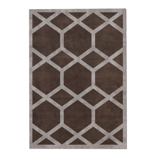 ковер ashton cocoa 150x220 коричневый в Прокопьевске