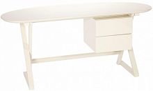 рабочий стол amber белый лак в Прокопьевске