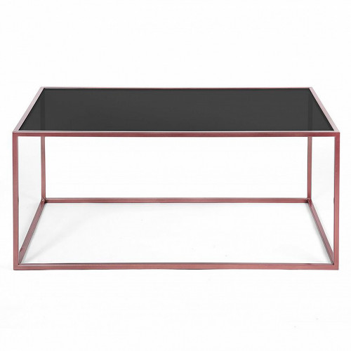 стол журнальный darmian into copper черное стекло в Прокопьевске